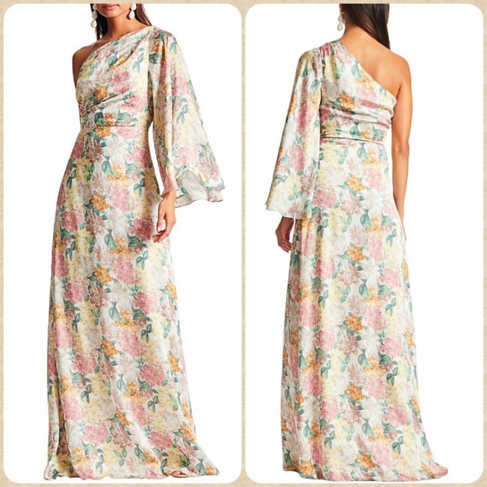 NWT Sachin & Babi Floral Event Bridesmaid Gala Dress